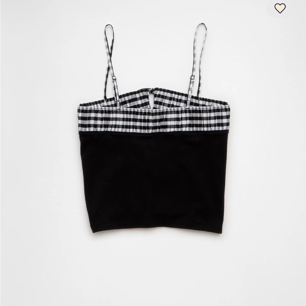 AE Gingham Colorblock Cami - Picture 4 of 5